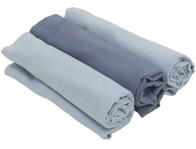 Norvigroup Mie flanellfilt 3-pack. 100% org.bomull