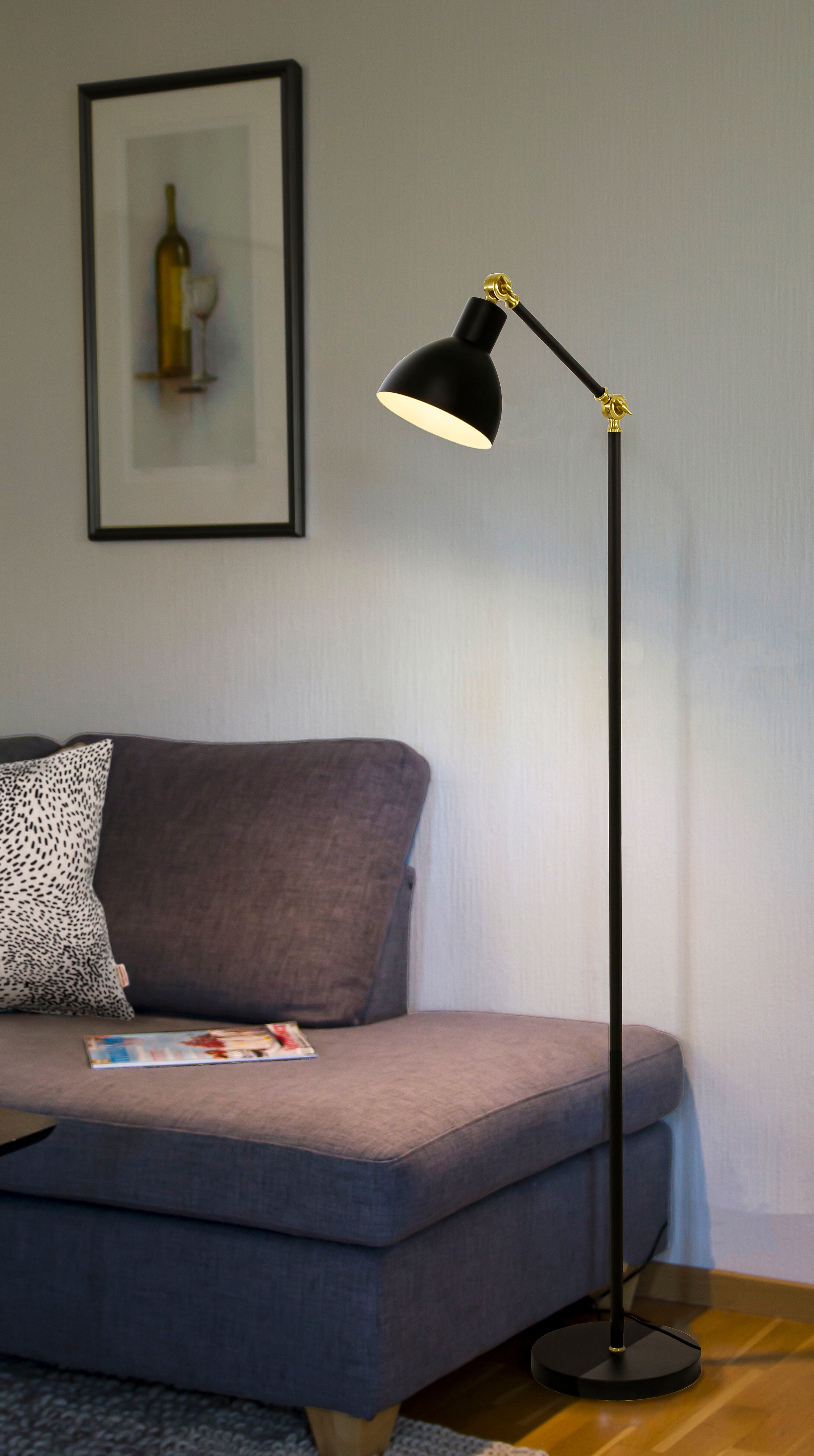 Aneta Home DUBLIN golvlampa