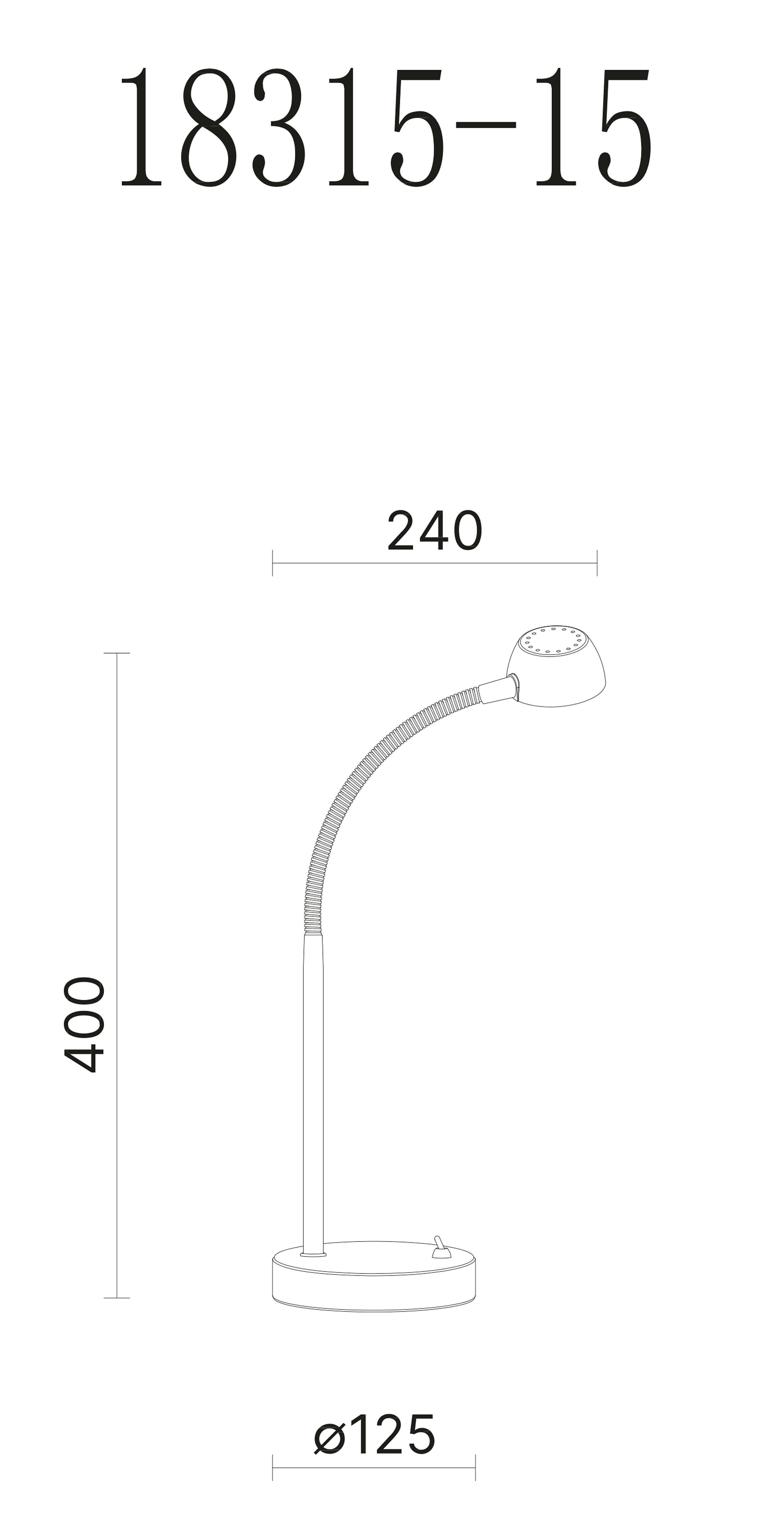 Aneta Home JUNO bordslampa