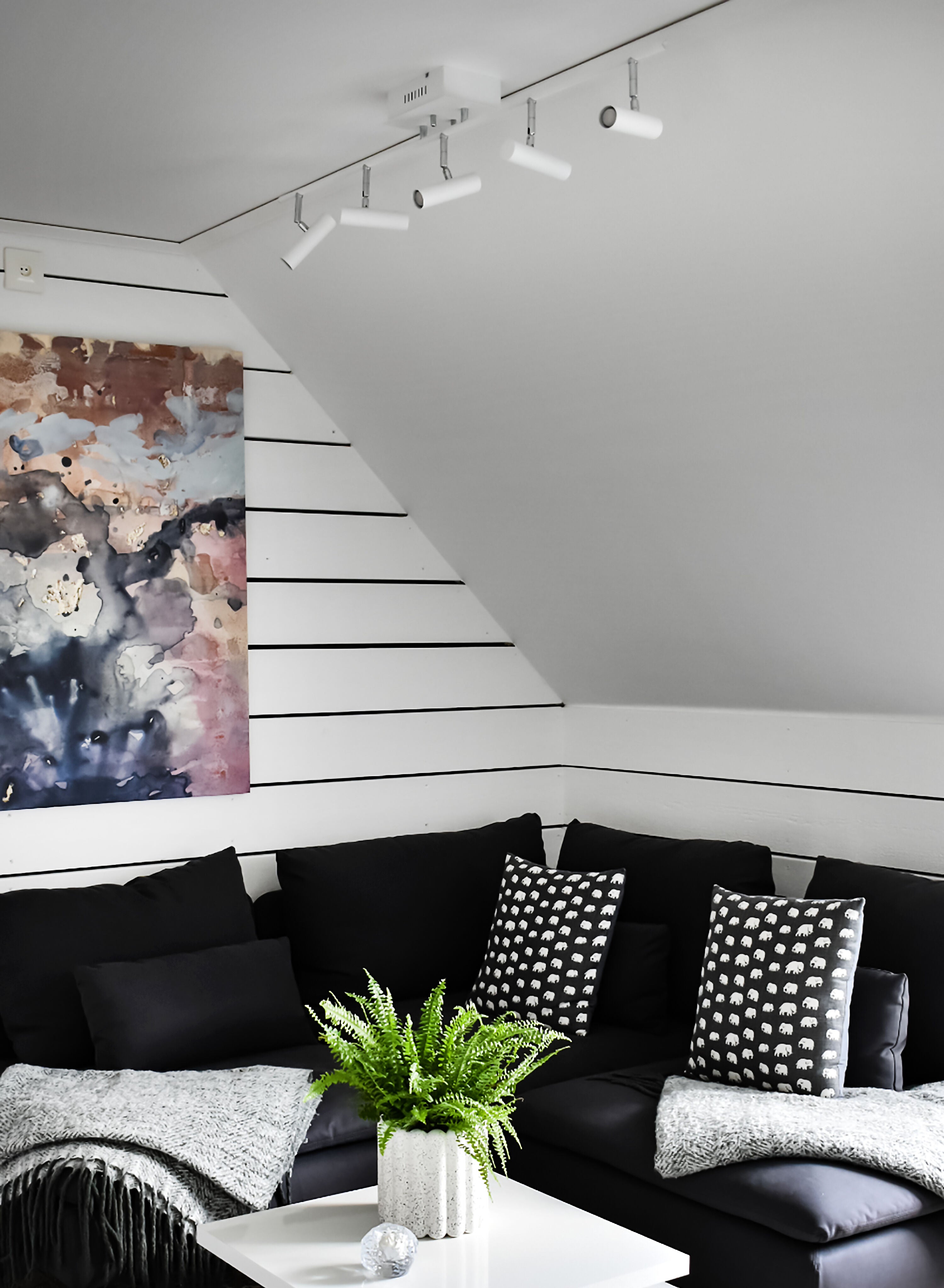 Aneta Home ARTIC takspot 5:a rak
