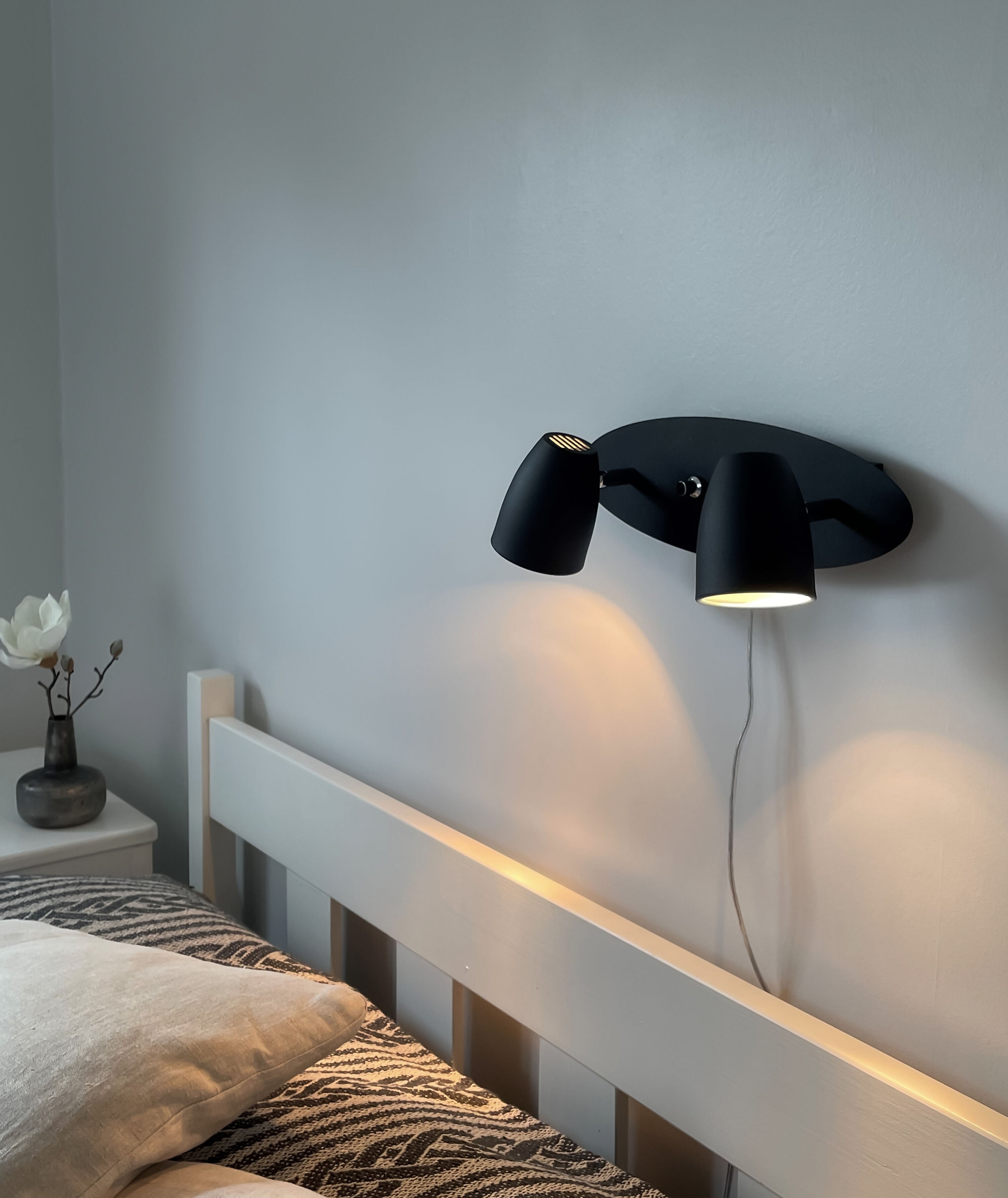 Aneta Home SANDNES vägglampa dubbel