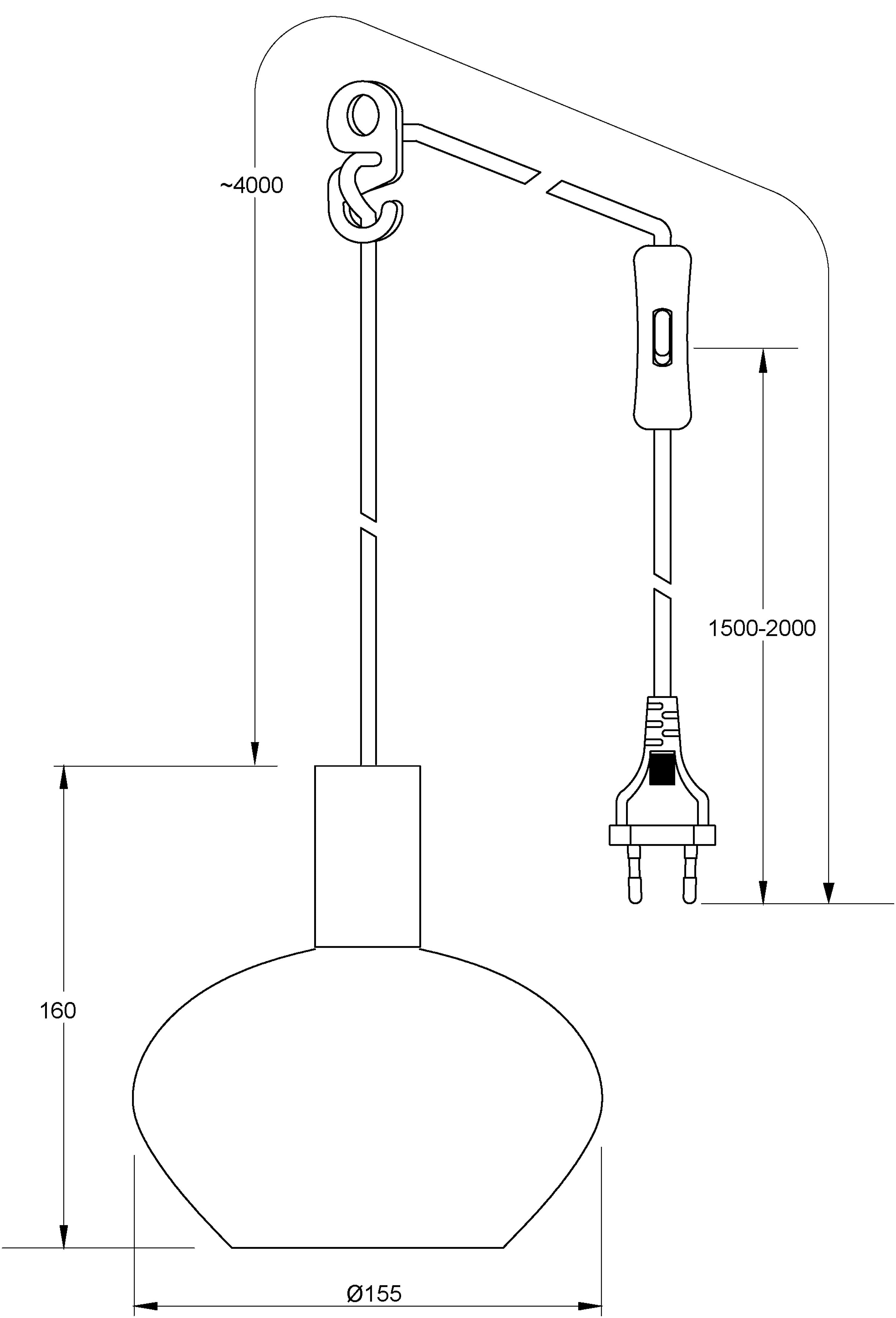 Aneta Home BELL fönsterlampa