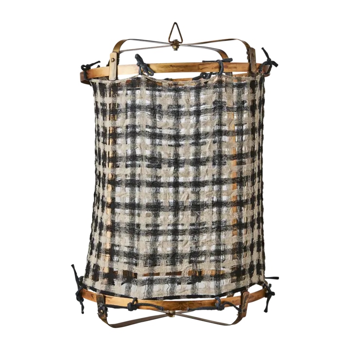 Affari of Sweden SHADE SIV Tyg till lampstomme L, Beige/svart