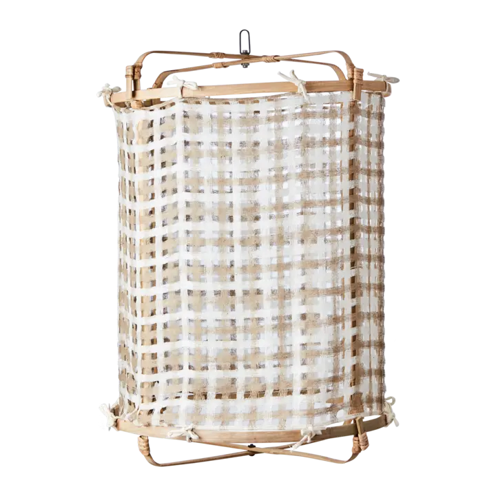 Affari of Sweden SHADE SIV Tyg till lampstomme L, Beige/svart