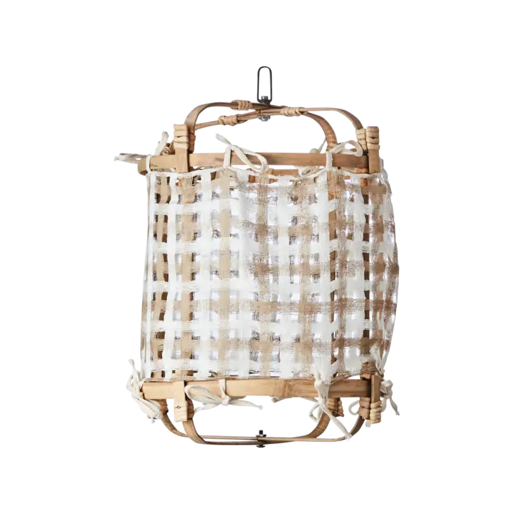 Affari of Sweden SHADE SIV Tyg till lampstomme L, Beige/svart