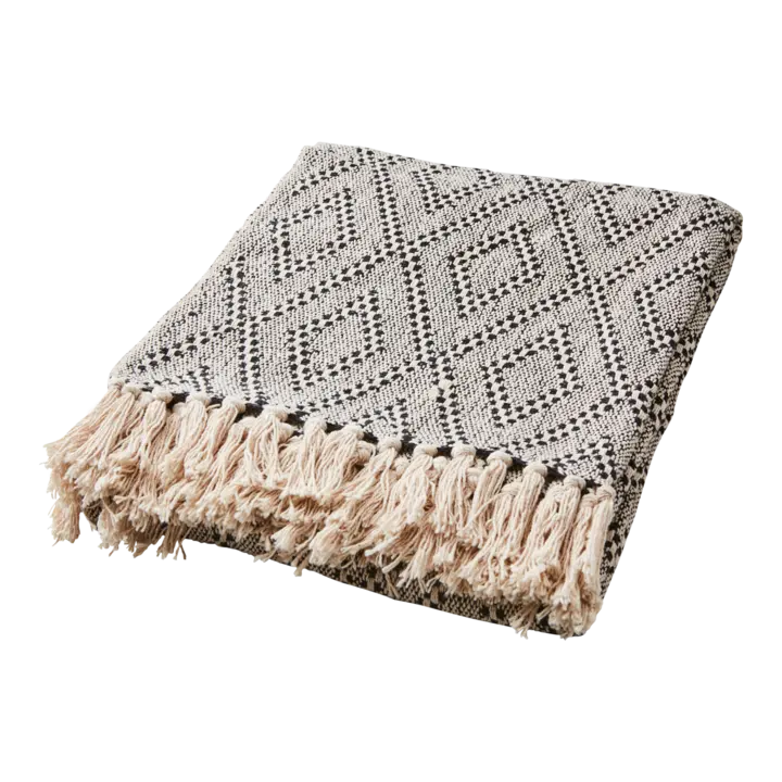 Affari of Sweden ANNA Filt, Beige/svart