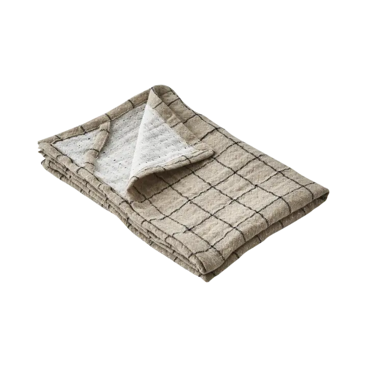 Affari of Sweden ELSA Kökshandduk, Beige/svart