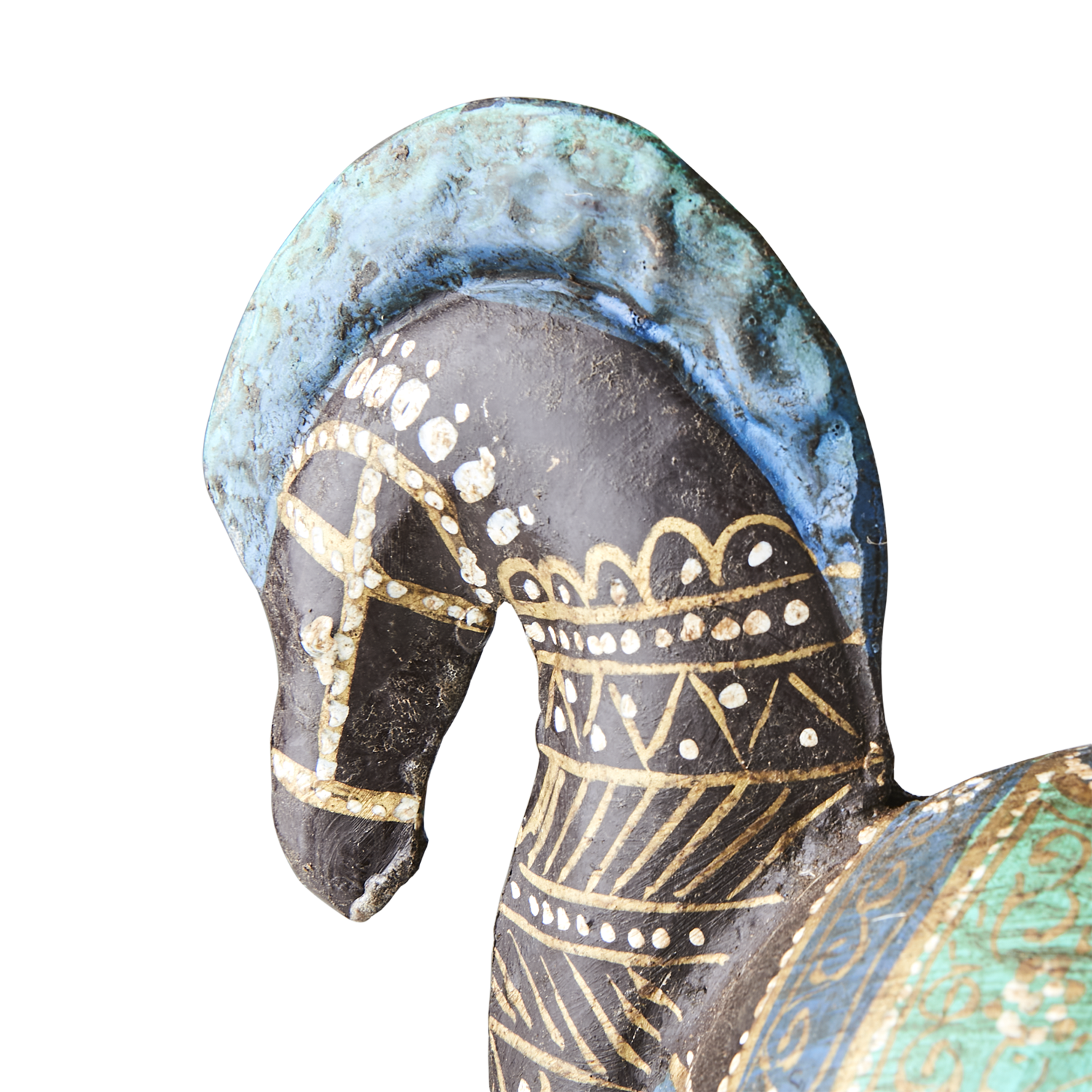 Affari of Sweden FIGARO Dekoration, Svart/turkos