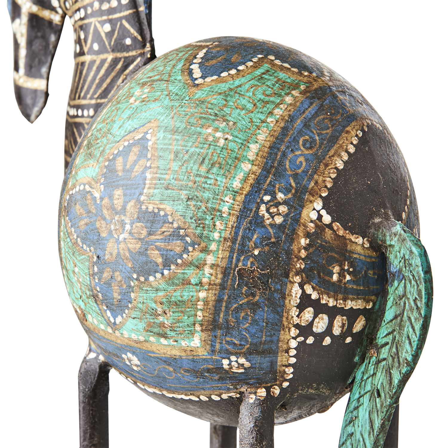Affari of Sweden FIGARO Dekoration, Svart/turkos