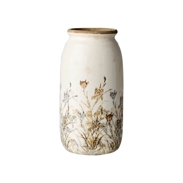 Affari of Sweden TUVA Vas, Vit/lila/beige