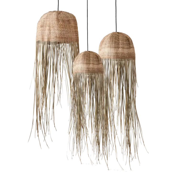 Affari of Sweden NEST Lampskärm, set om 3, Natur