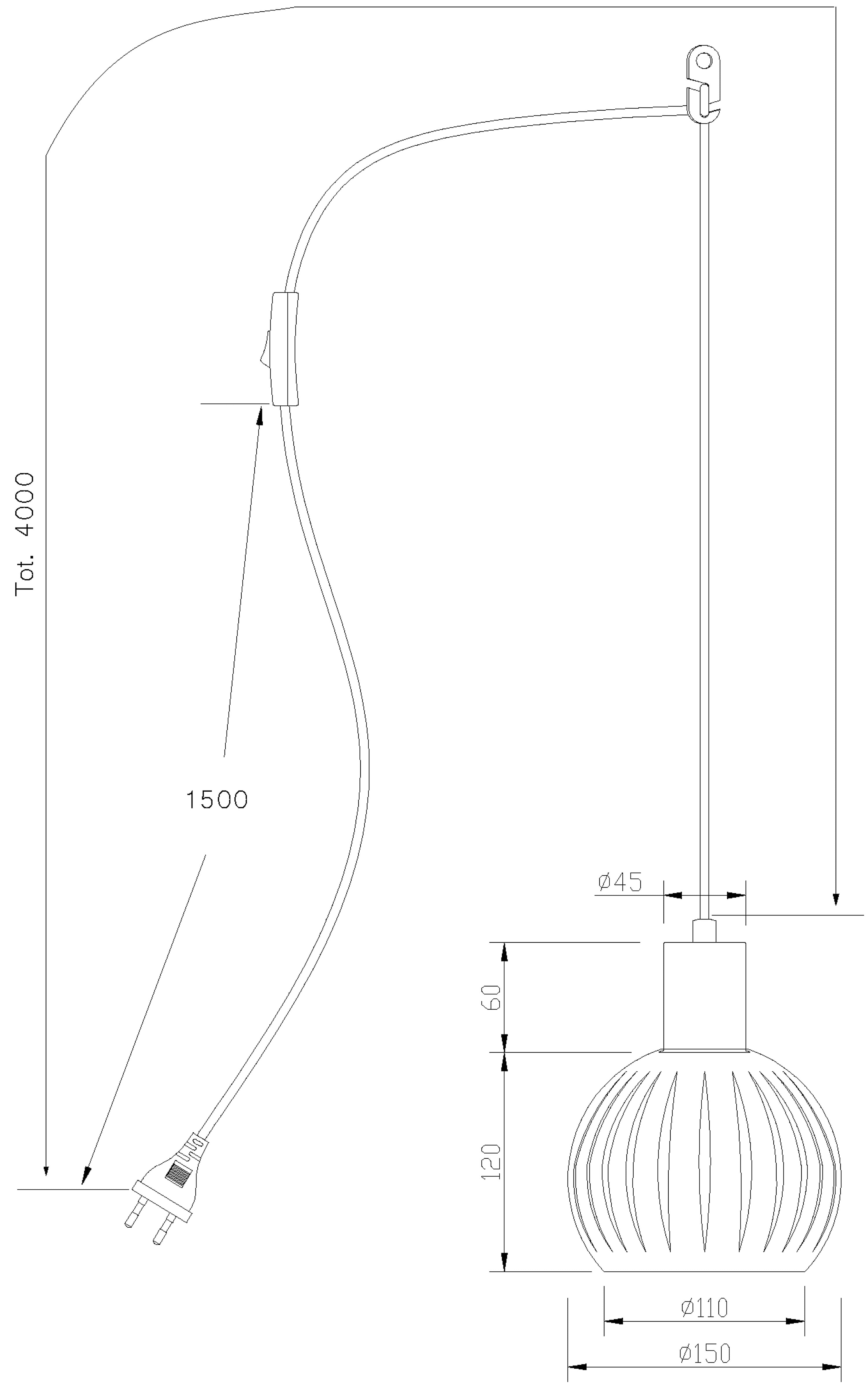 Aneta Home GRAFIKA fönsterlampa