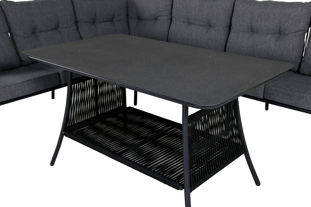 Venture Design Berlin Hörngrupper Svart Svart