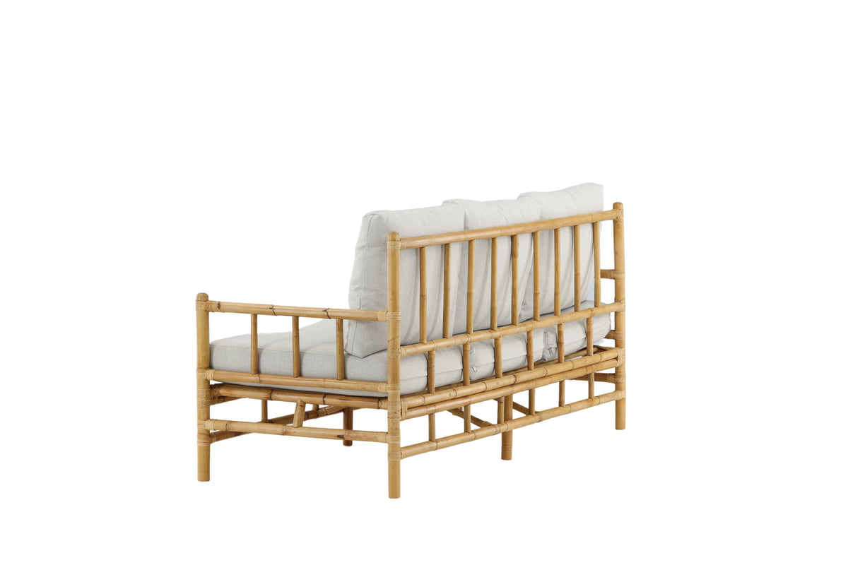 Venture Design Cane 3-sits soffor Natur