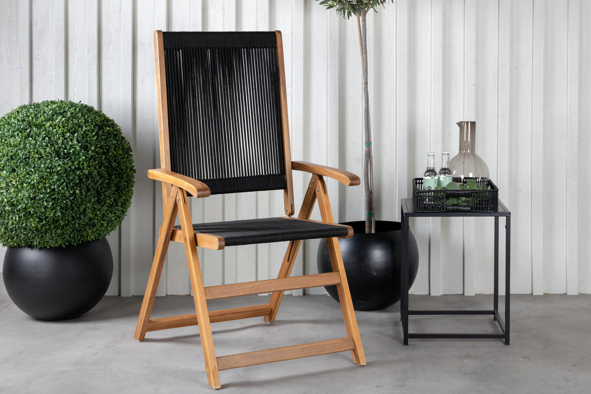Venture Design Little John Matstolar 2-pack Svart