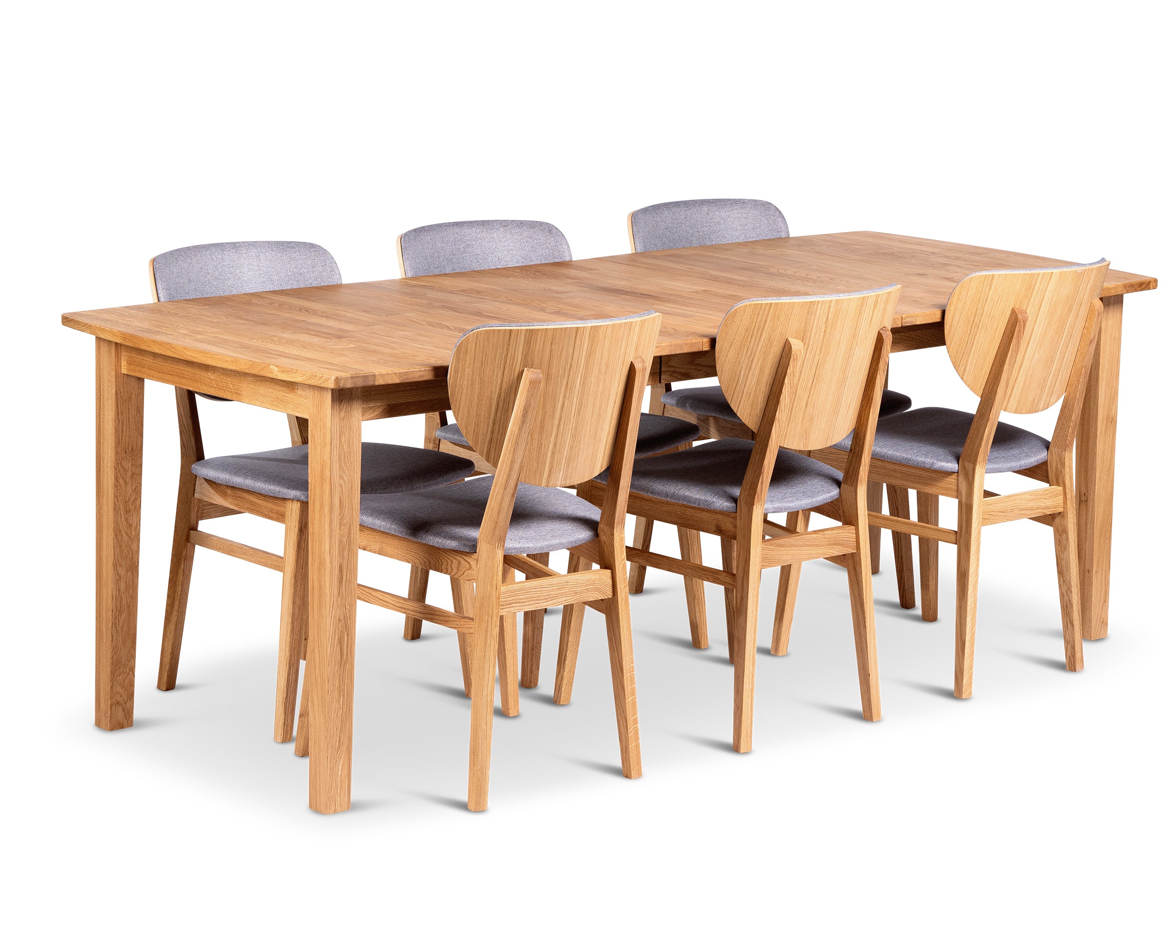 Stenexpo Visby 160/210x90 med 6 st.Tjörn stol.