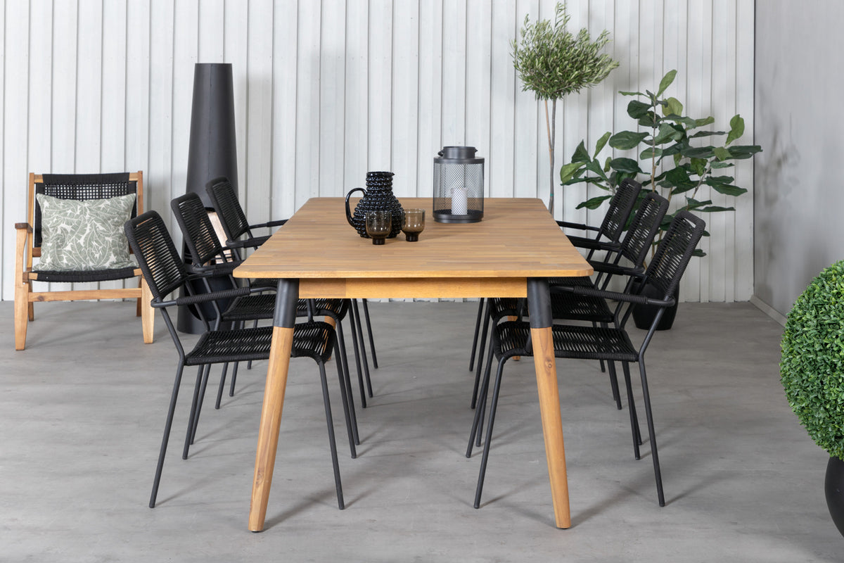 Venture Design Julian Rektangulära Matbord 210 x 100 Natur