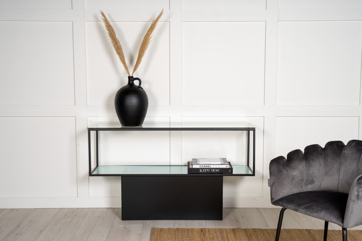 Venture Design Maglehem Sidobord 130 x 35 Svart