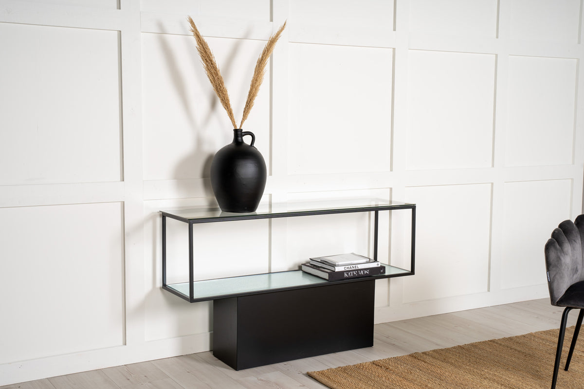 Venture Design Maglehem Sidobord 130 x 35 Svart