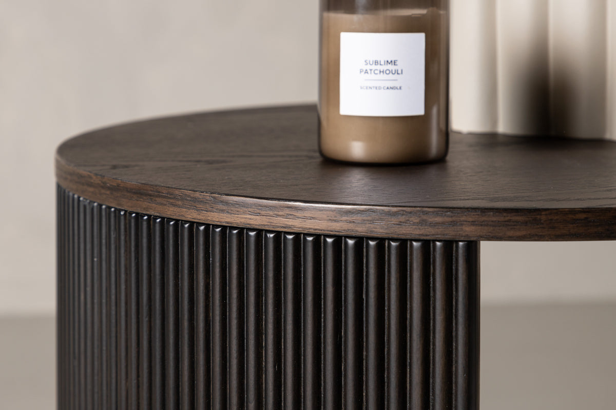 Venture Design Bristol Soffbord ⌀60 Mocka