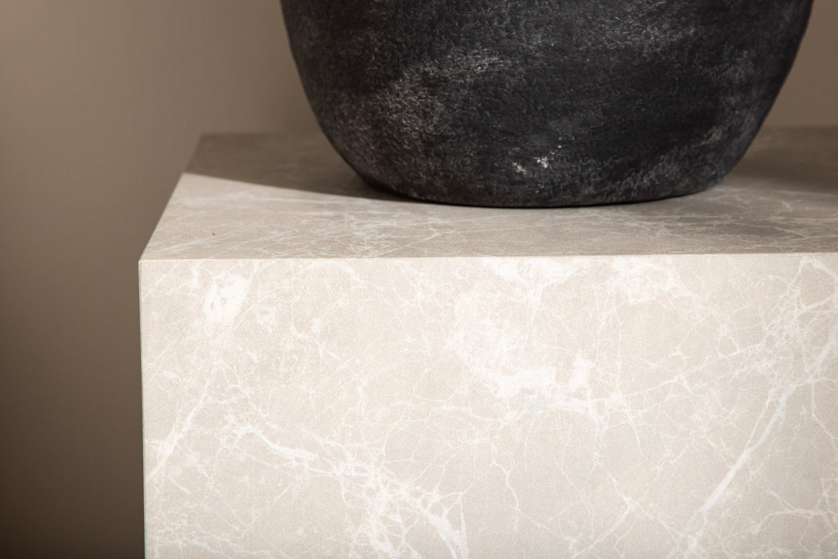 Venture Design York Soffbord 40 x 40 Beige