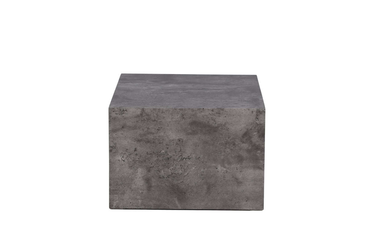 Venture Design York Soffbord 80 x 60 Mörkgrå