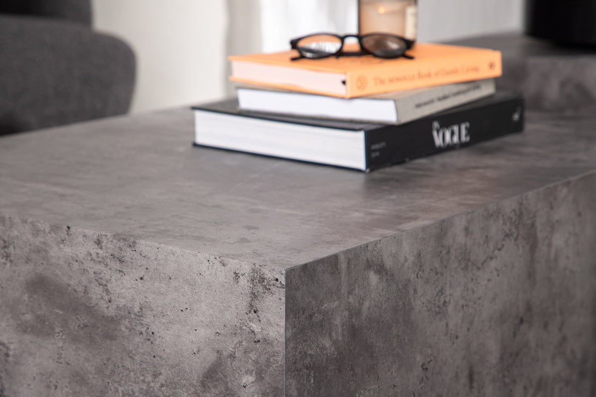 Venture Design York Soffbord 80 x 60 Mörkgrå