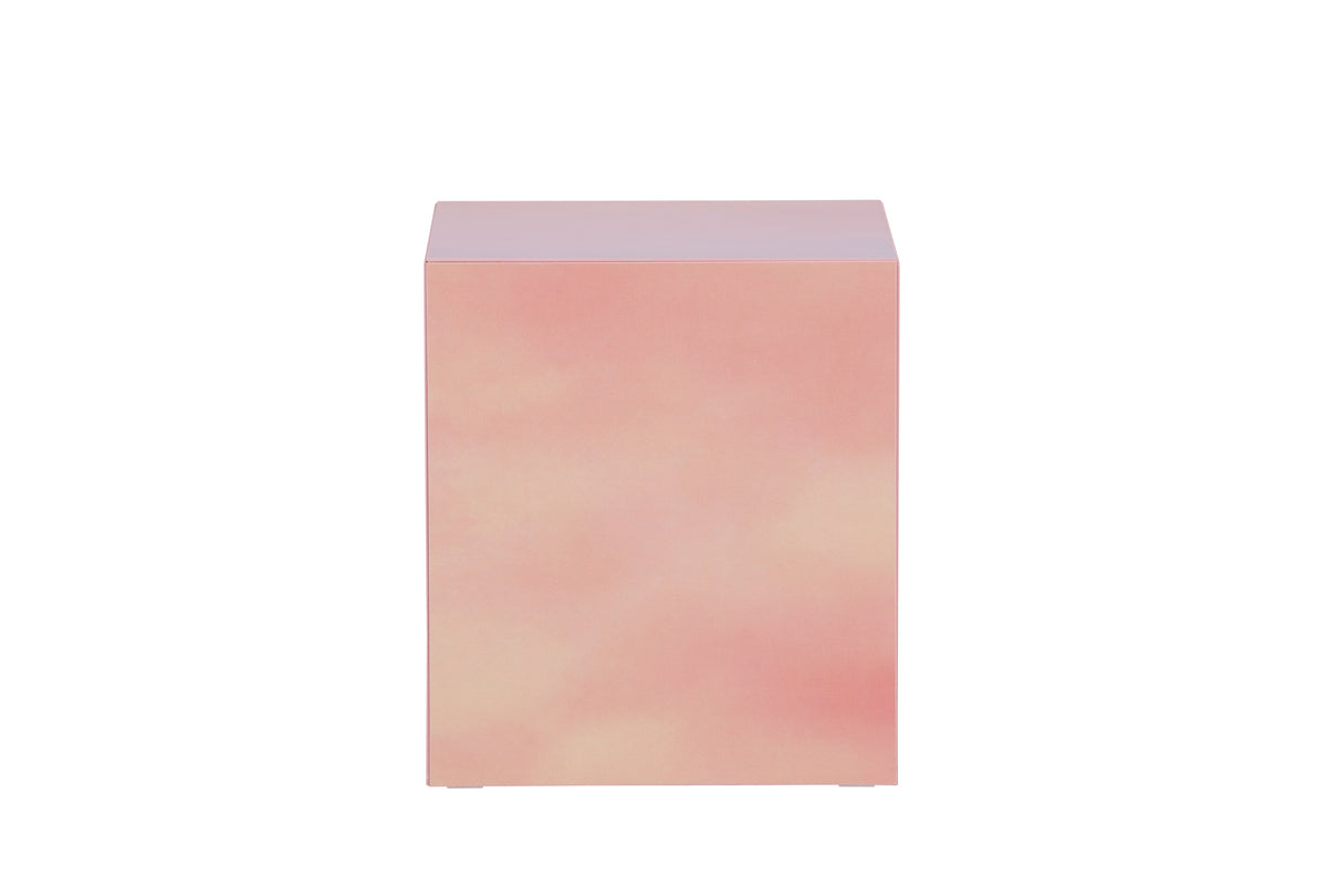 Venture Design York Soffbord 40 x 40 Rosa