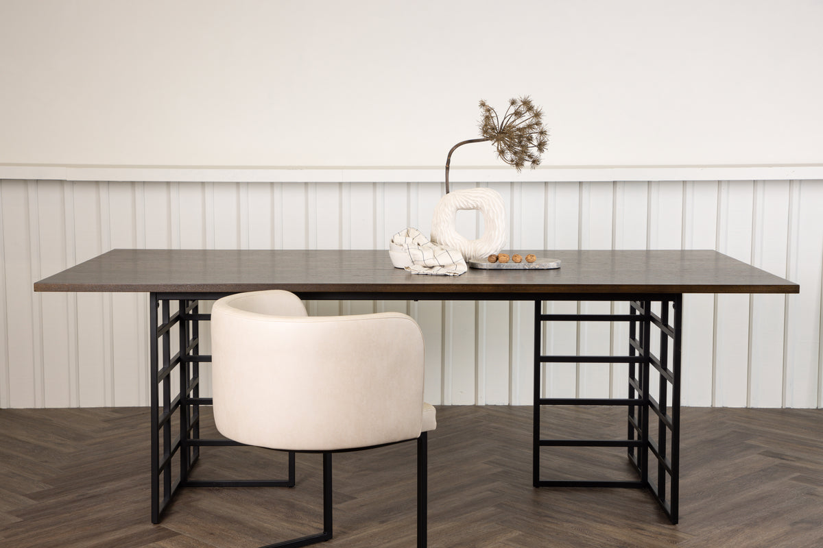 Venture Design Ystad Rektangulära Matbord 220 x 100 Mocka