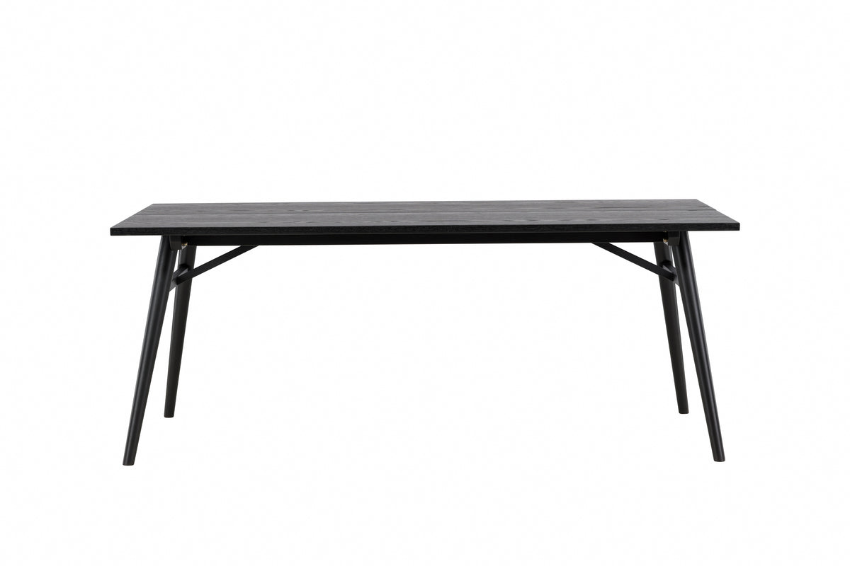 Venture Design Sleek Rektangulära Matbord 195 x 95 Svart