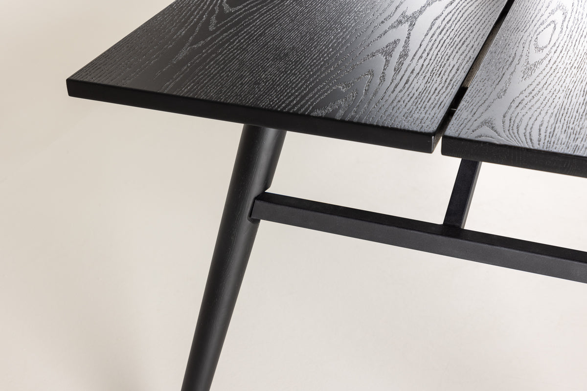 Venture Design Sleek Rektangulära Matbord 195 x 95 Svart