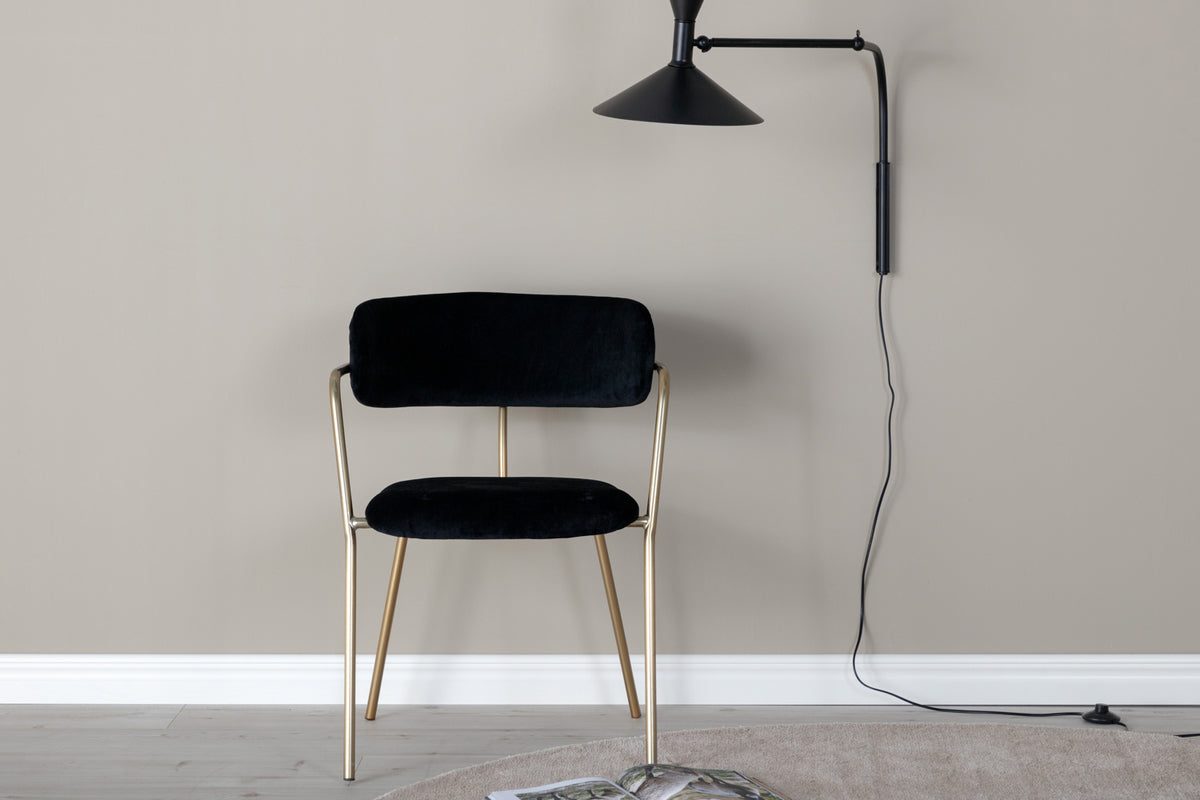 Venture Design Arrow Matstolar 2-pack Svart