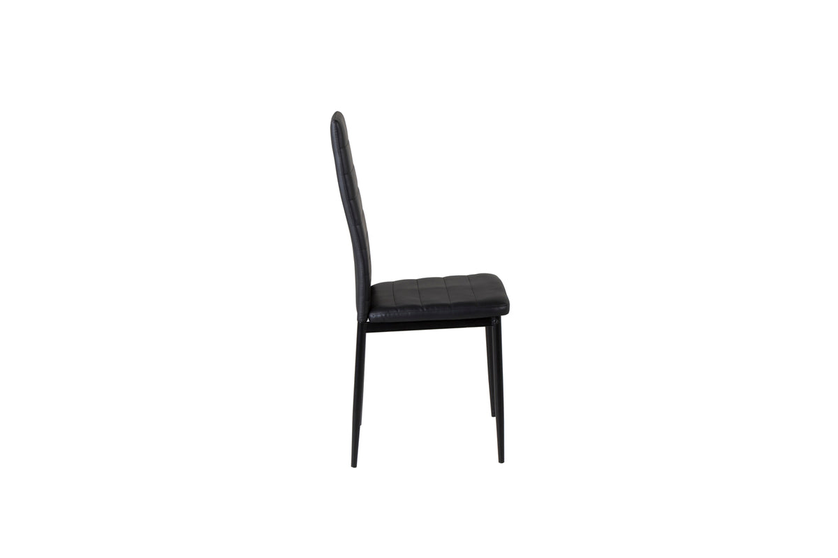Venture Design Slim Matstolar 2-pack Svart