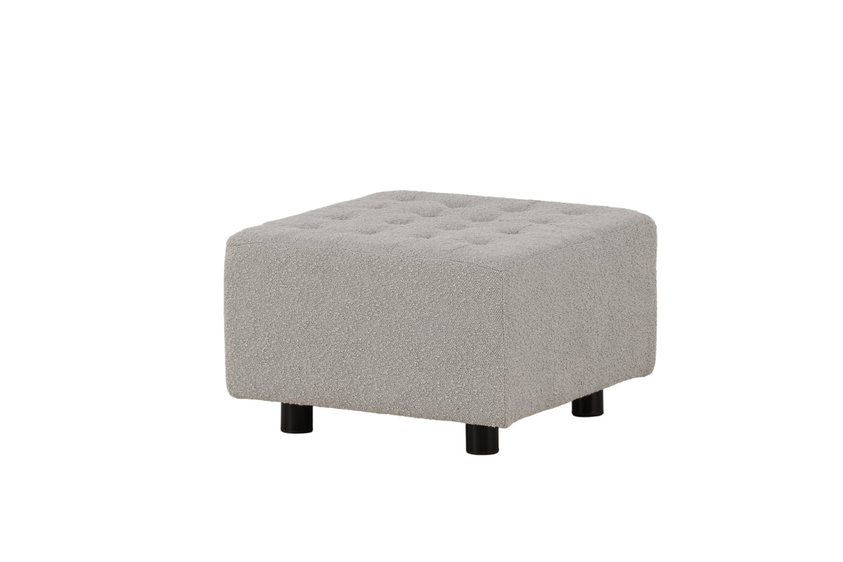 Venture Design Bowie Puff 51 x 32 x 51 Ljusgrå