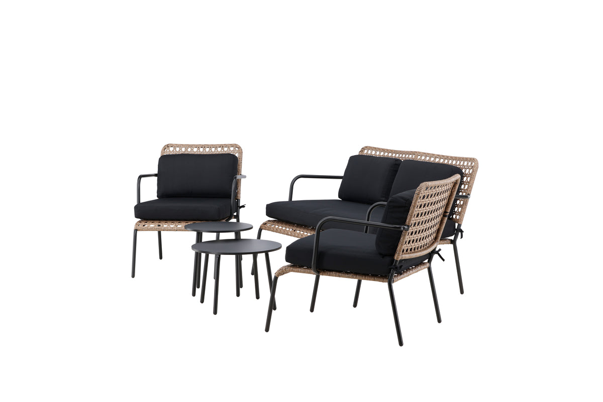 Venture Design Paola Soffgrupper Svart Natur