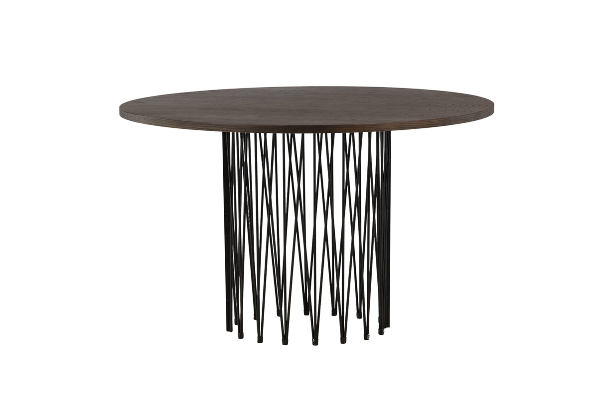 Venture Design Stone Runda Matbord ⌀120 Mocka