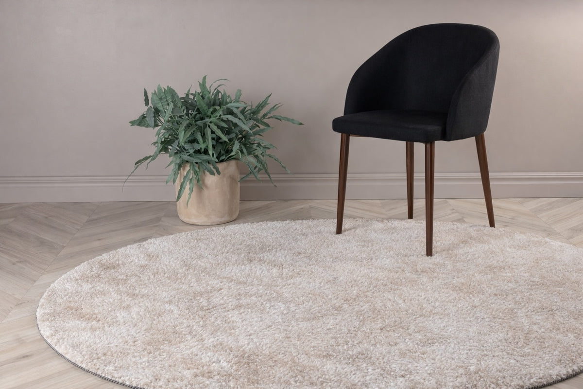 Venture Design Mattis Runda Mattor ⌀200 Beige