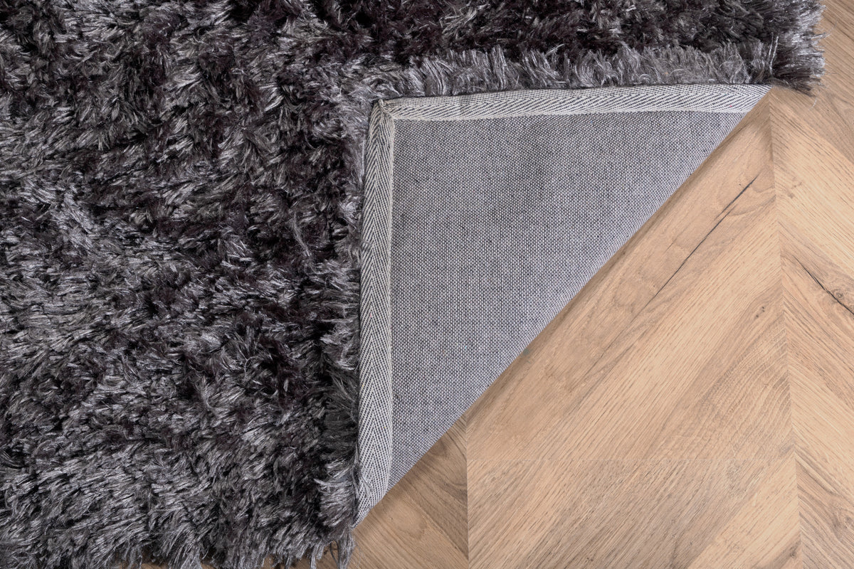Venture Design Natta Rektangulära Mattor 290 × 200 Mörkgrå