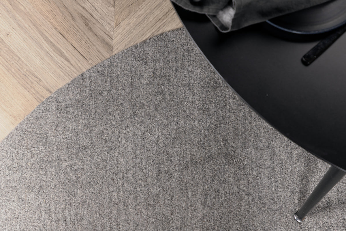 Venture Design Ulla Runda Mattor ⌀200 Ljusgrå