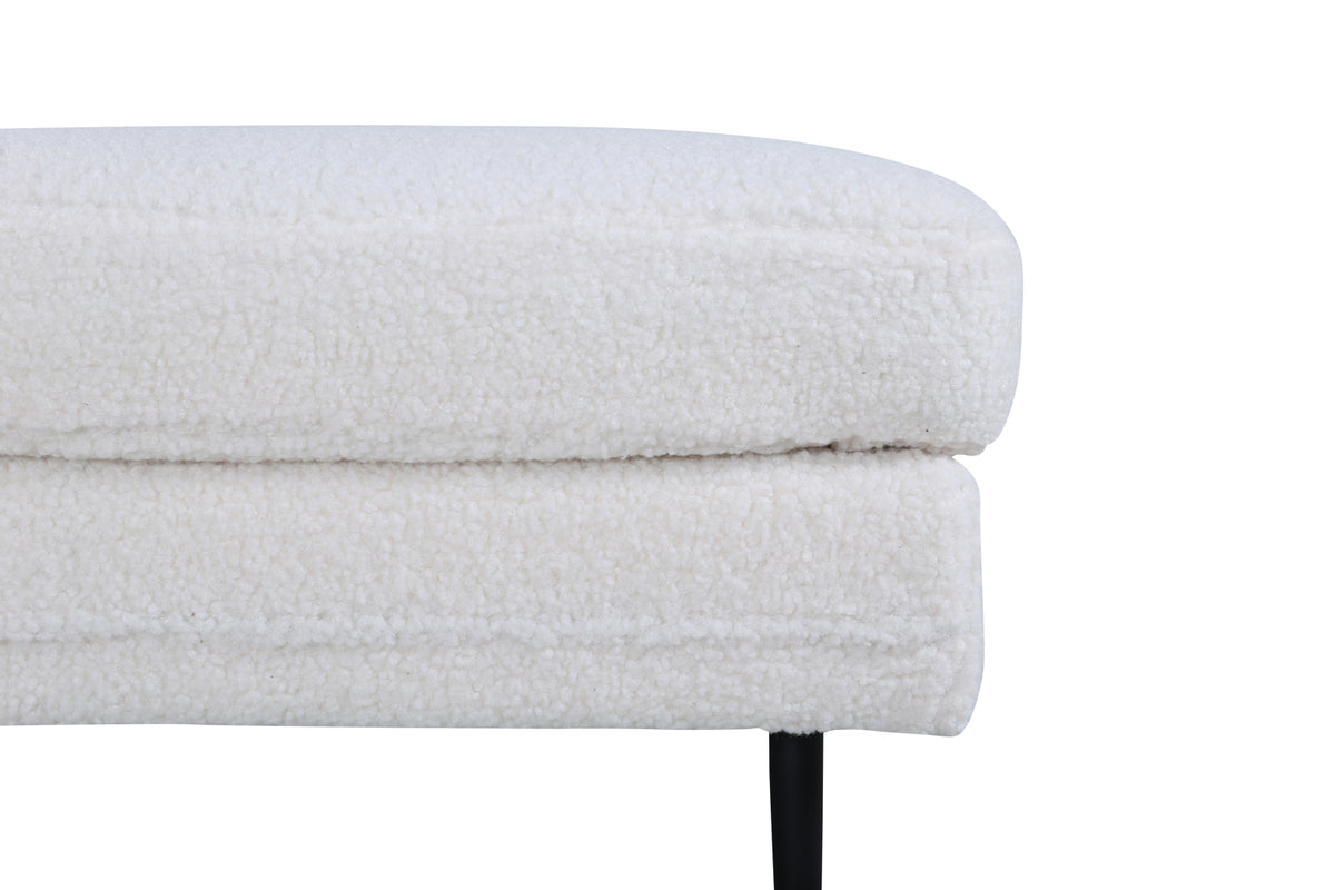 Venture Design Boom Ottoman 70 x 49 x 90 Vit