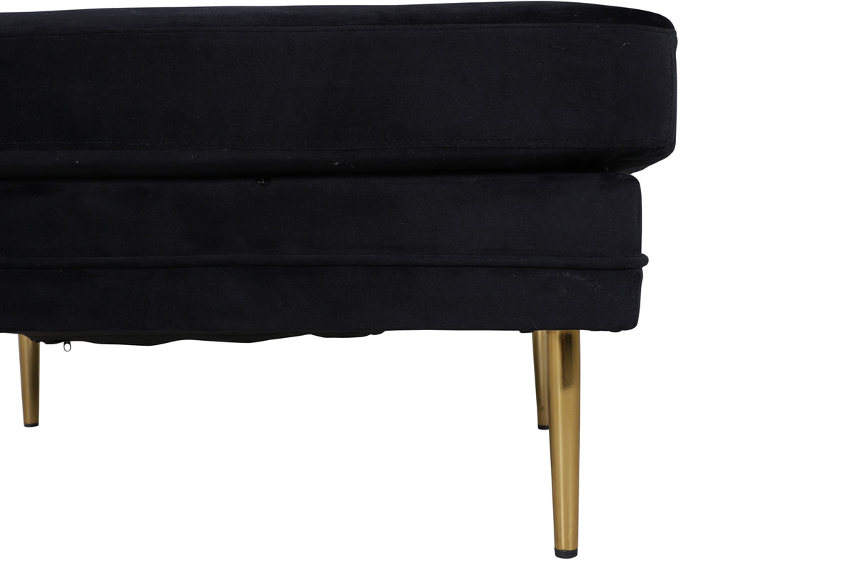 Venture Design Boom Ottoman 70 x 49 x 90 Svart