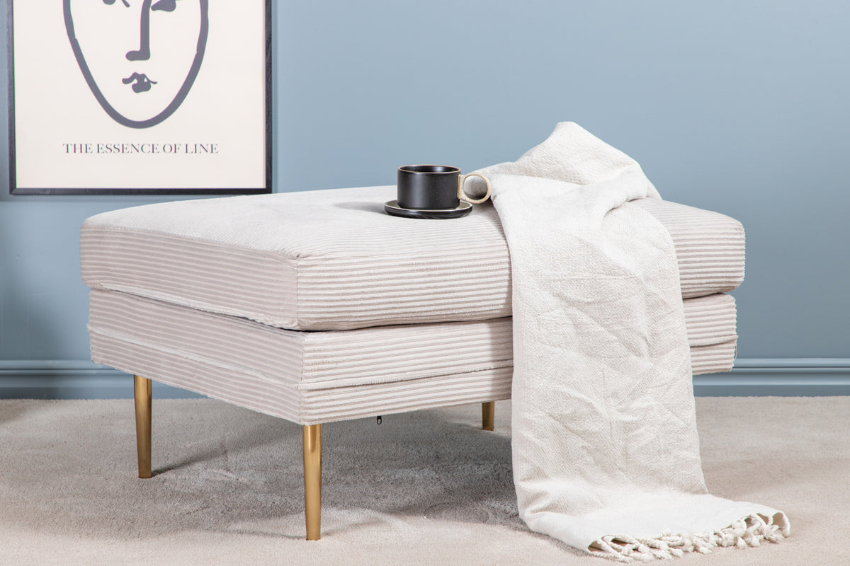 Venture Design Boom Ottoman 70 x 49 x 90 Beige
