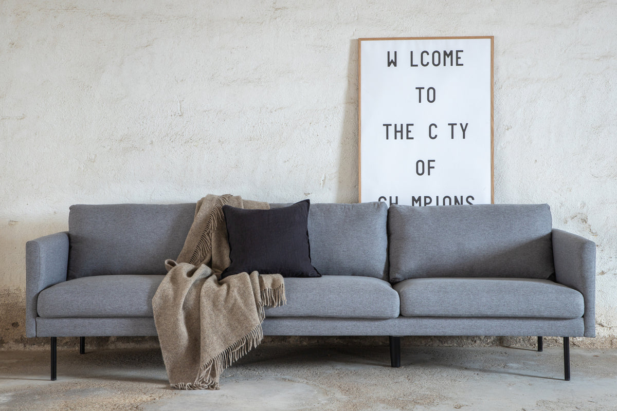Venture Design Zoom 3-sits soffor Grå