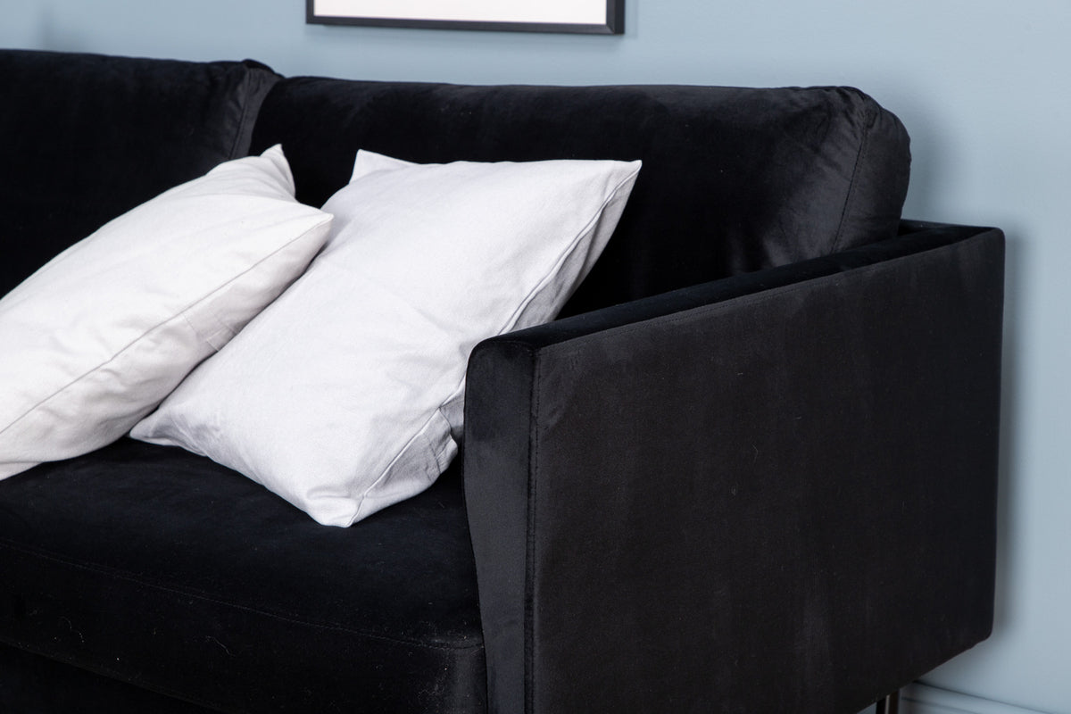 Venture Design Zoom 3-sits soffor Svart