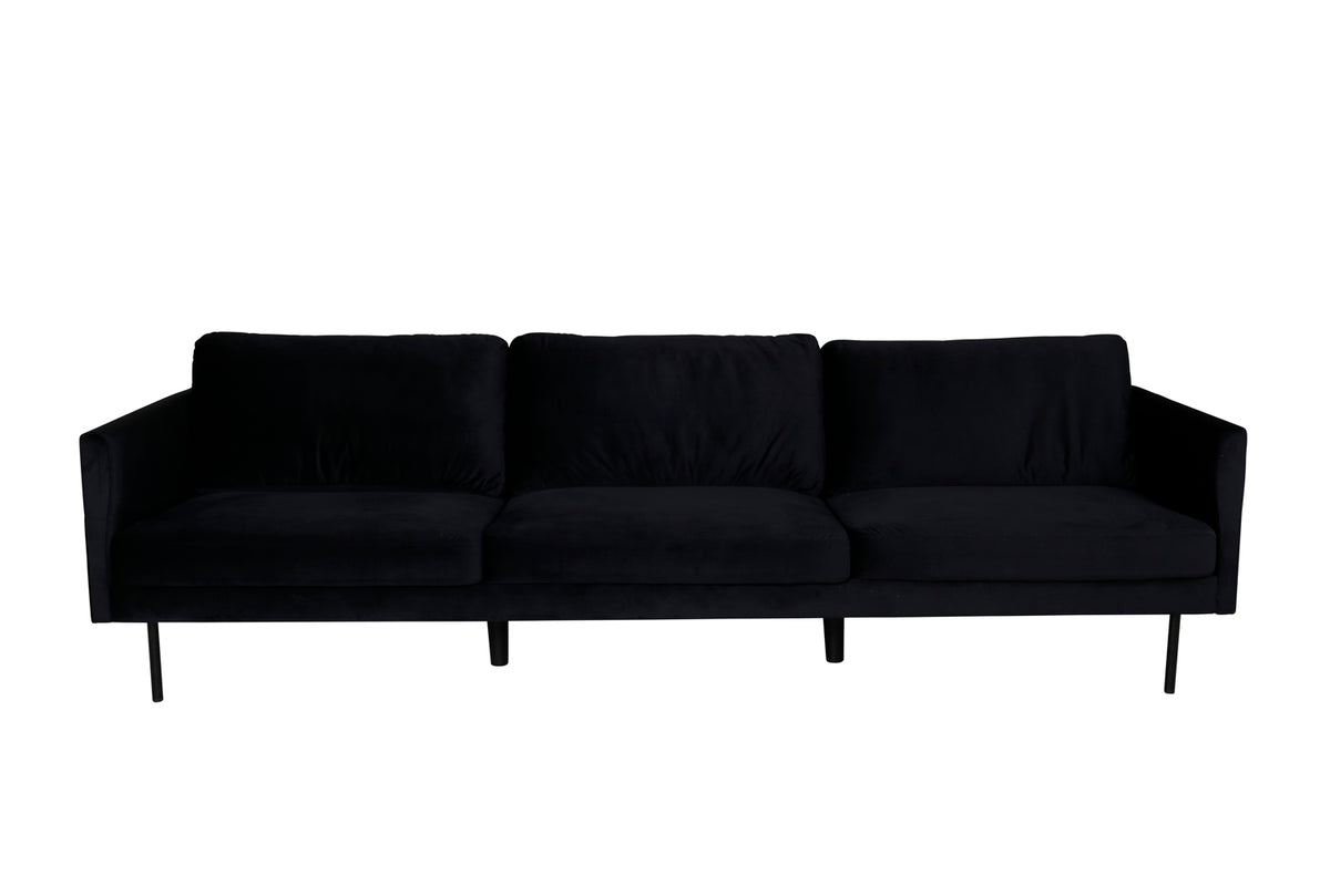 Venture Design Zoom 3-sits soffor Svart