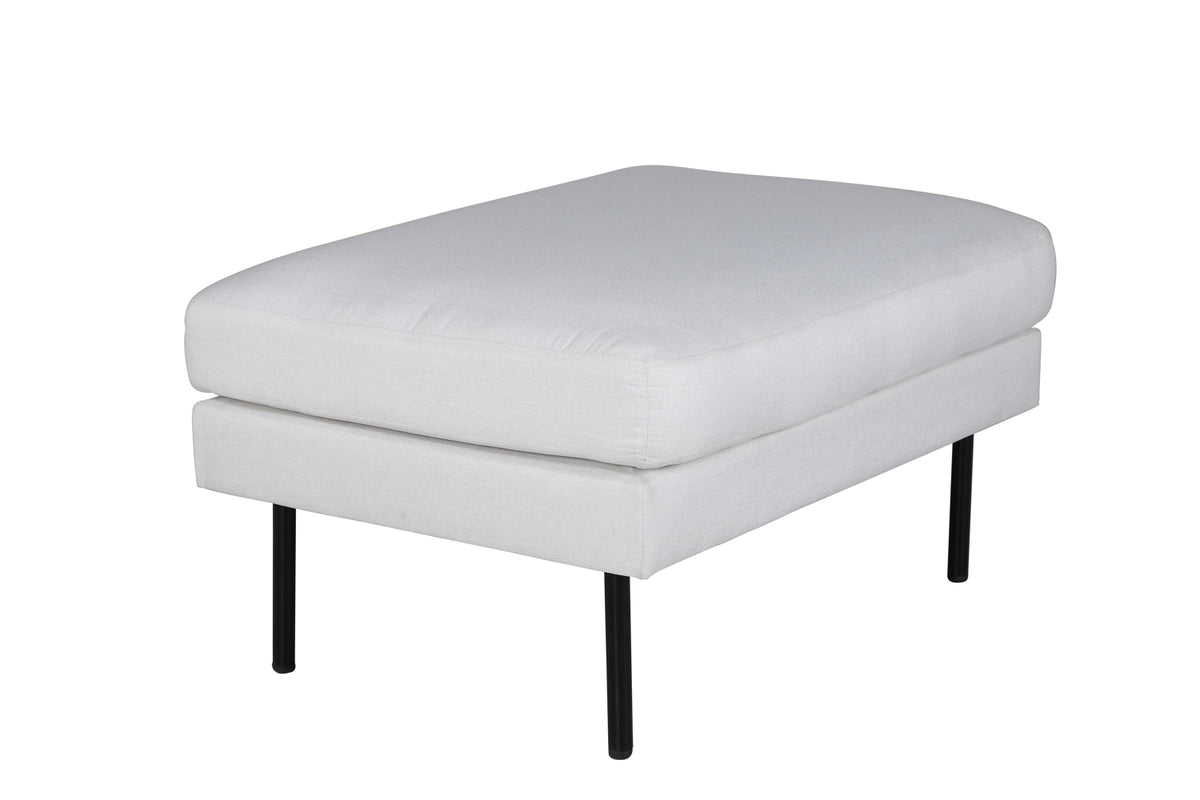 Venture Design Zoom Ottoman 64 x 47 x 85 Ljusbeige