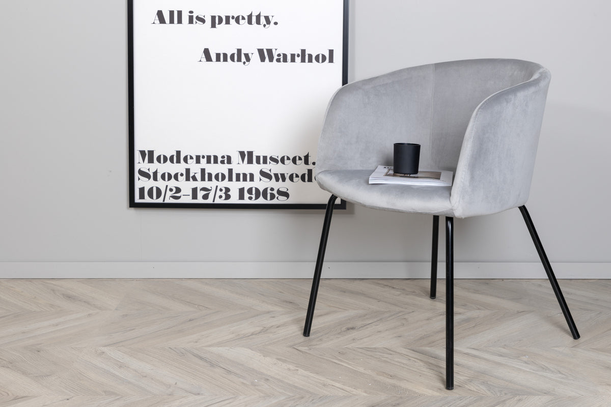 Venture Design Berit Matstolar Grå
