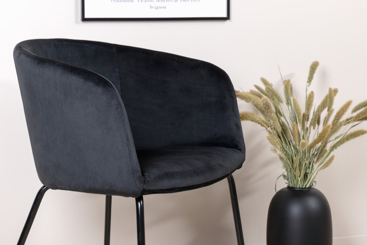 Venture Design Berit Matstolar Svart