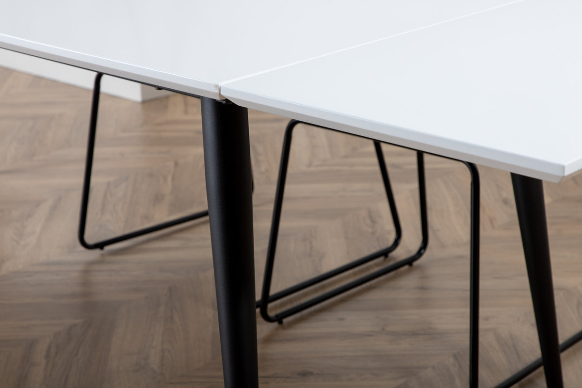 Venture Design Jimmy Rektangulära Matbord 195 x 90 Vit