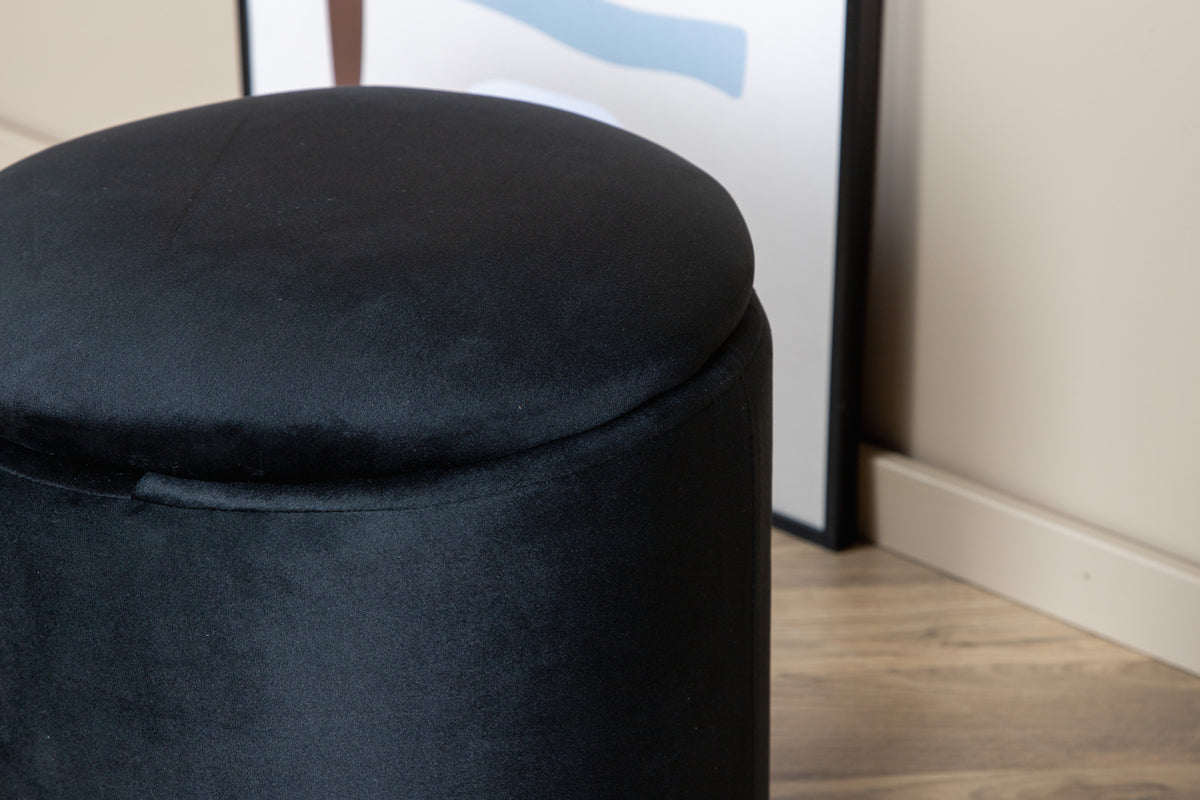 Venture Design Limpen Puff ⌀32 ⌀32 Svart